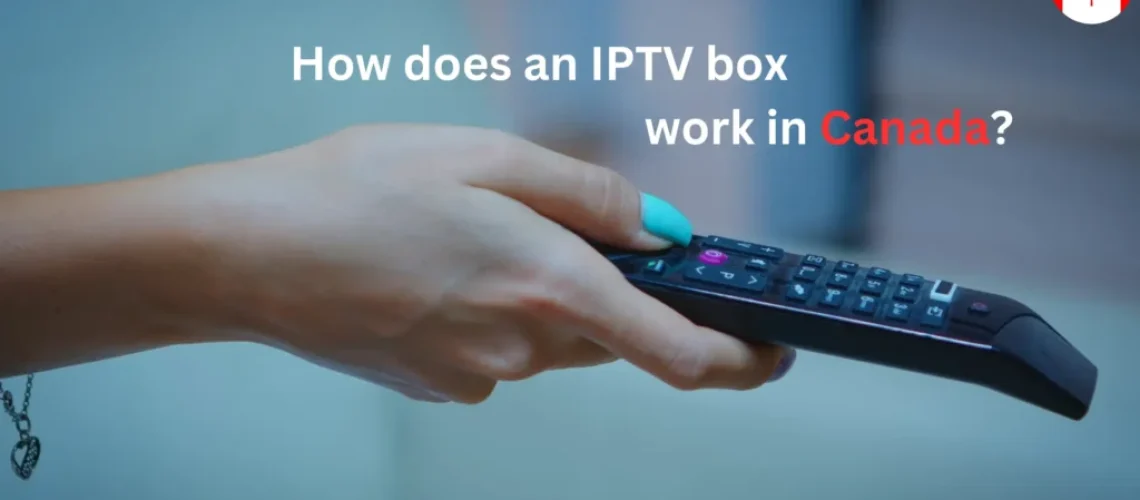 how an IPTV box works using internet connection