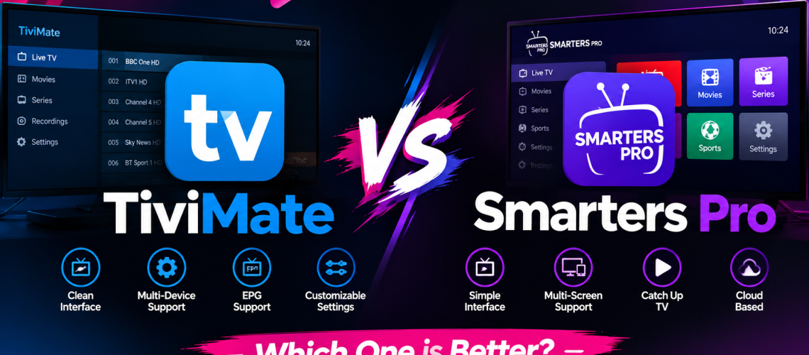 checkedtv-TiviMate VS Smarters Pro