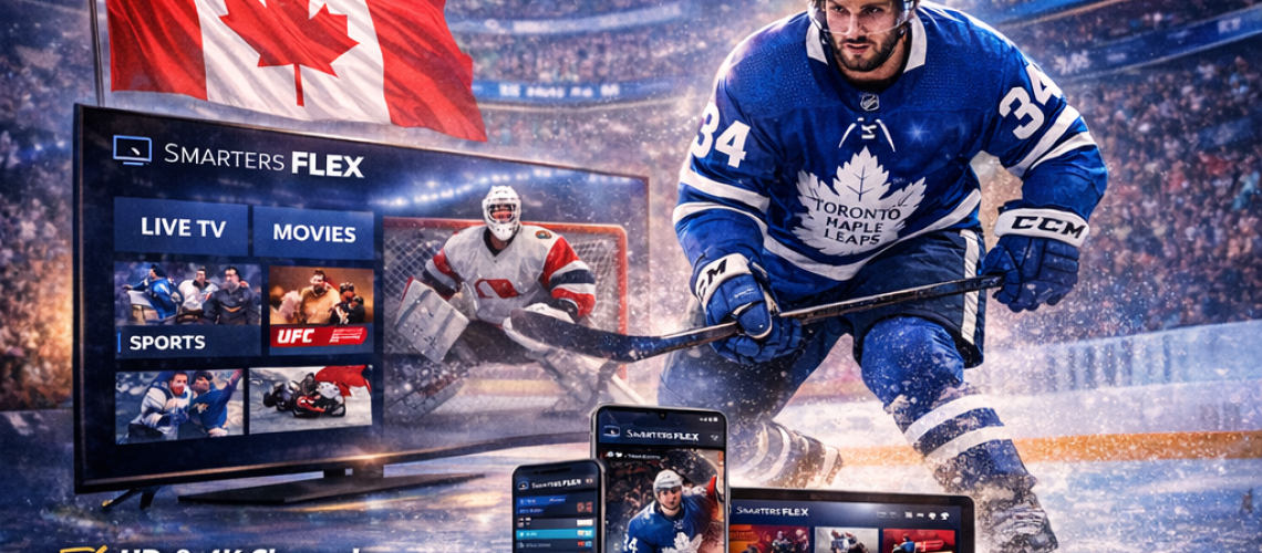 Premium IPTV provider in Canada offering live sports and instant activation – Smarters Flex